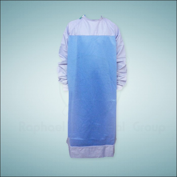 เสื้อผ่าตัด ซับน้ำและกันน้ำ ชนิดใช้ได้ 100 ครั้ง (Type: A, Size: L)