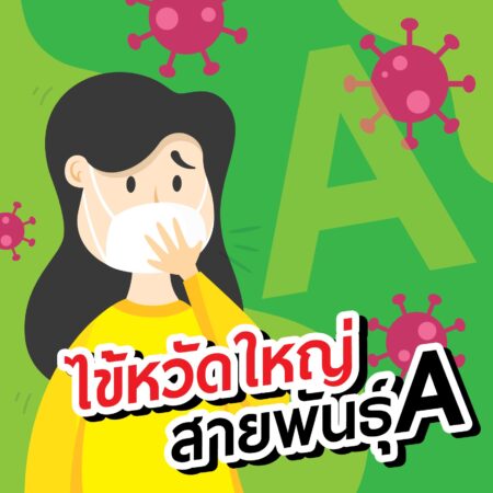 ไข้หวัดใหญ่สายพันธุ์ใหม่ ชนิดเอ เอช1เอ็น1 (A H1N1)